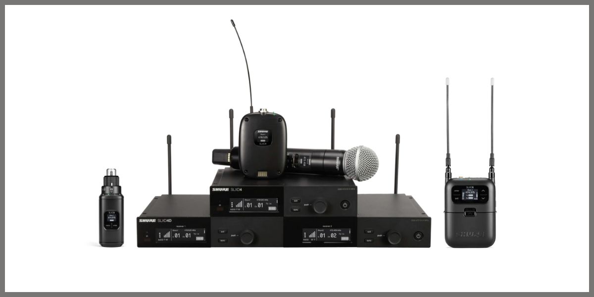 Shure Expands Its SLX D Digital Wireless Family
