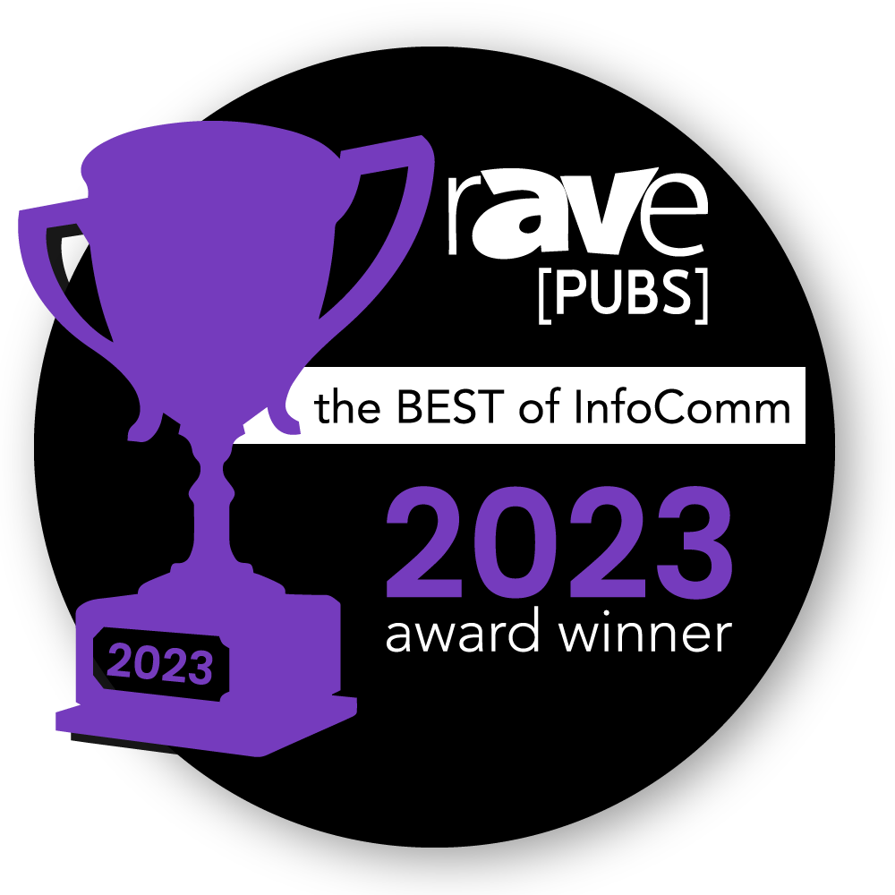 Best of InfoComm 2023 logo Black